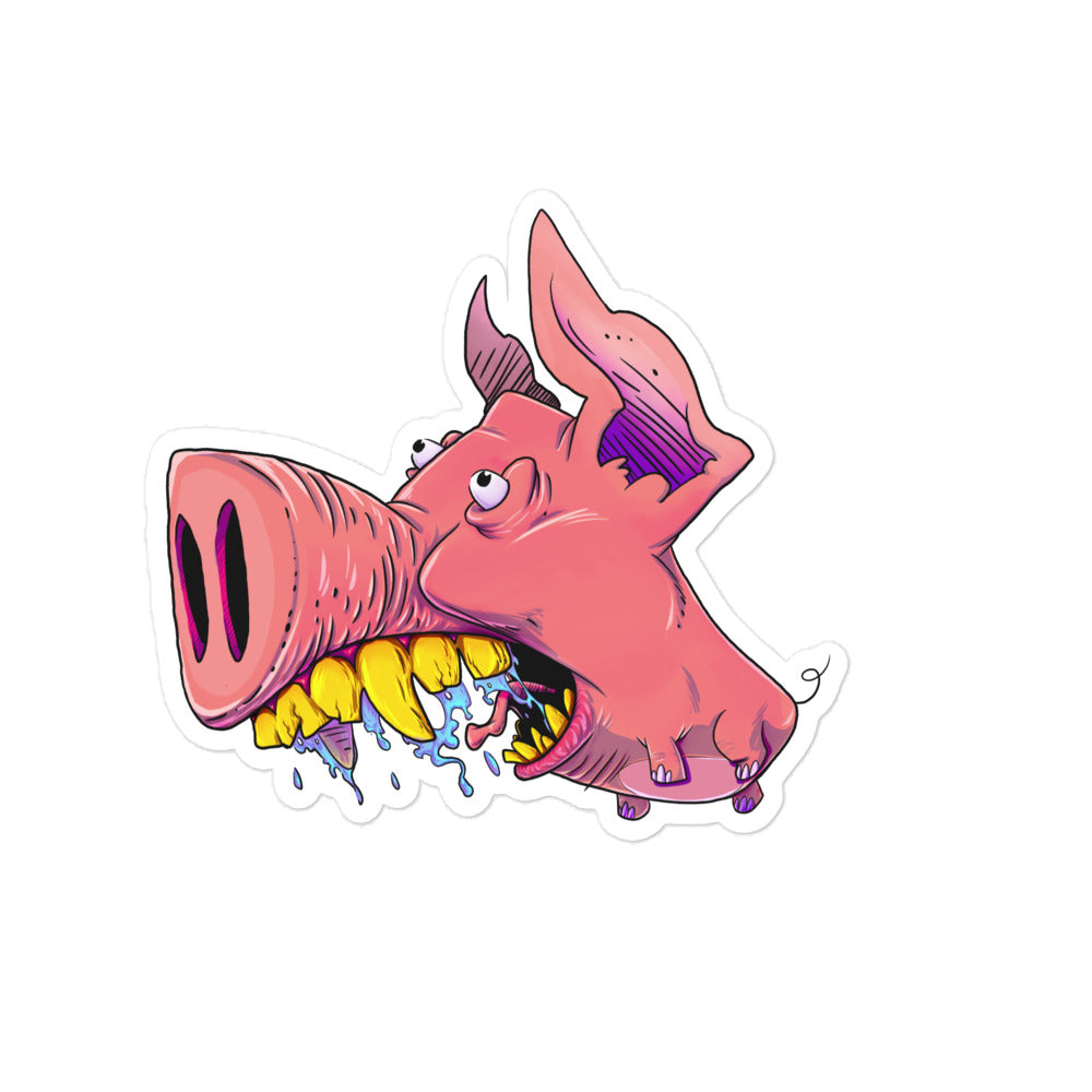 Hog wild - Sticker